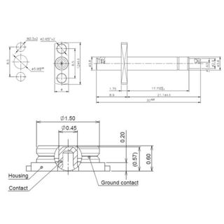 HS-0301 Test Set for IPEX4 To SMAM With SUF405 Cable 30cm (8G)_Web2